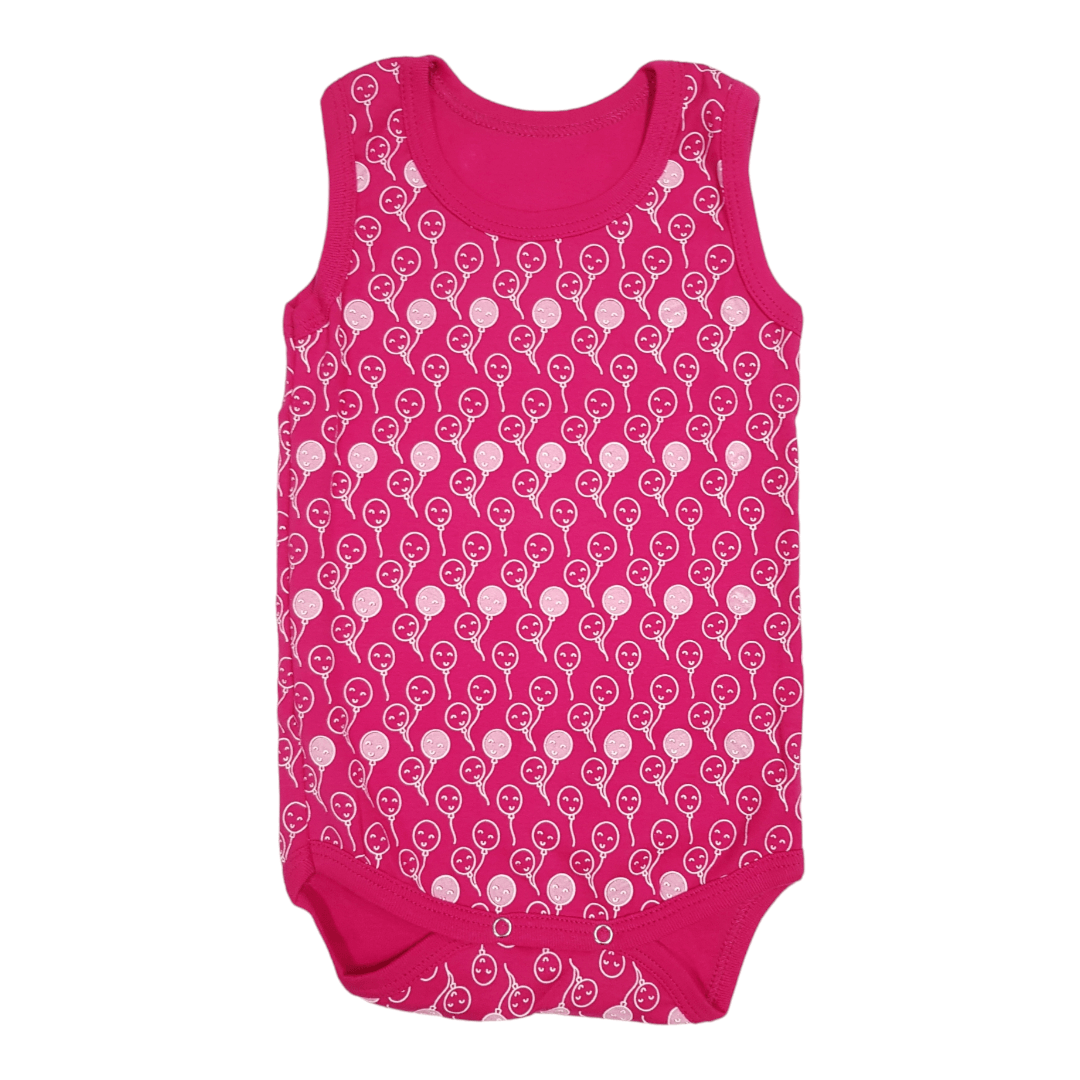 SAN-TEX Bodi za bebe Baloni, Ciklama