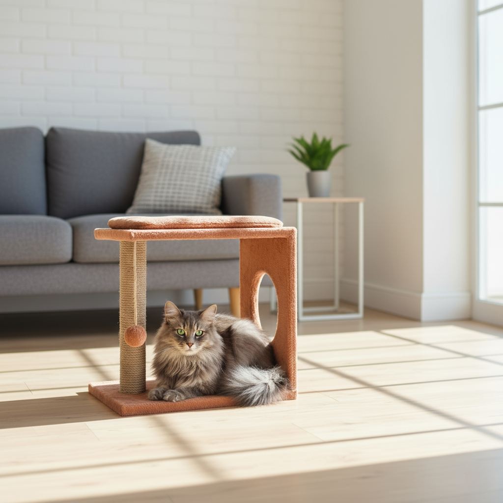 Paws & Whiskers Grebalica za mačke Orla, Braon