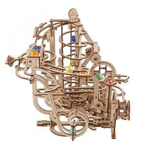 Ugears 3D Slagalica Kliker spiralna staza, 266 delova