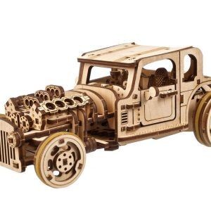 Ugears 3D Slagalica Hot Rod Furious Mouse, 207 delova