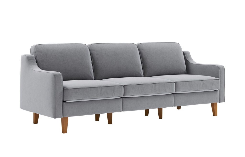 Atelier del Sofa Trosed Robin Extra 3, 220x84x87cm, Sivi