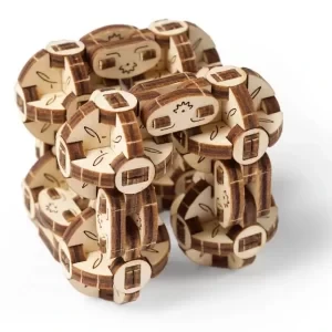 Ugears 3D Slagalica Fleksi kocka, 144 delova