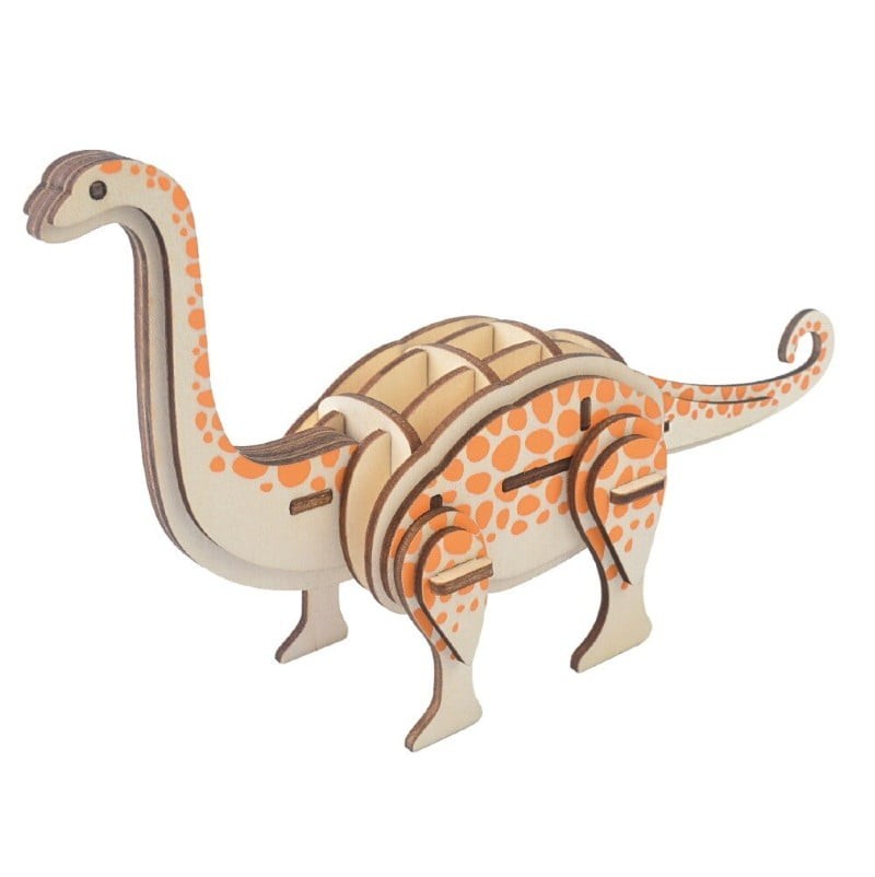 Čarolijashop 3D drvena slagalica Brontosaurus