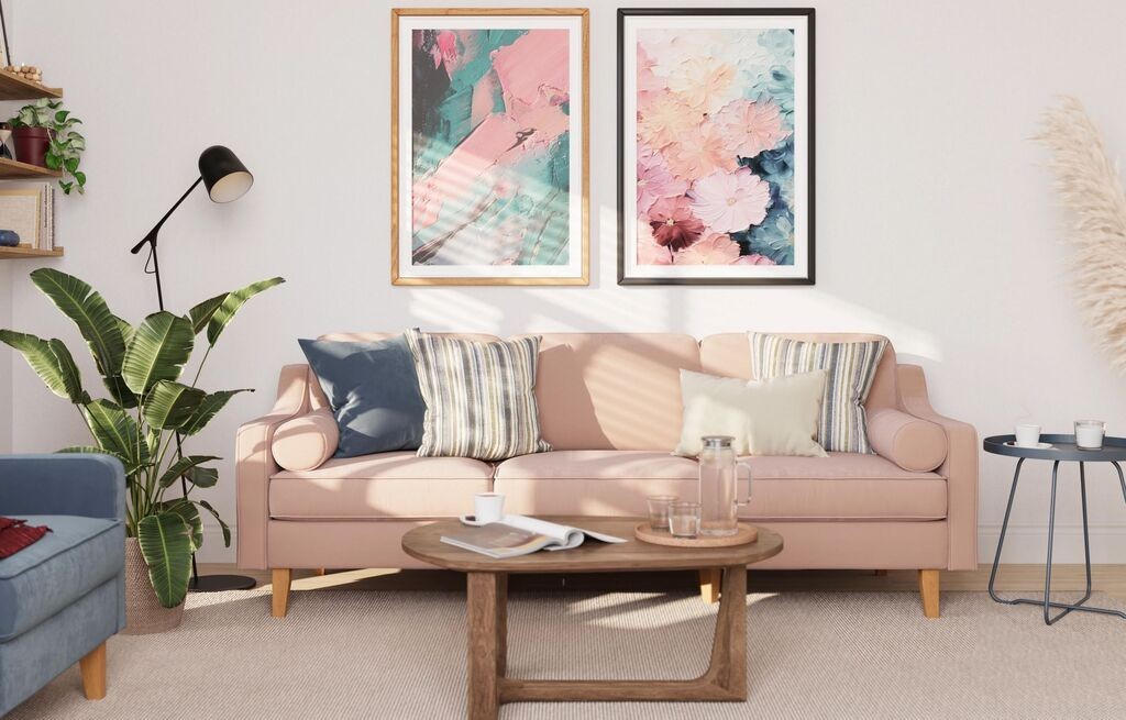 Atelier del Sofa Trosed Robin Extra 3, 220x84x87cm, Svetloroze