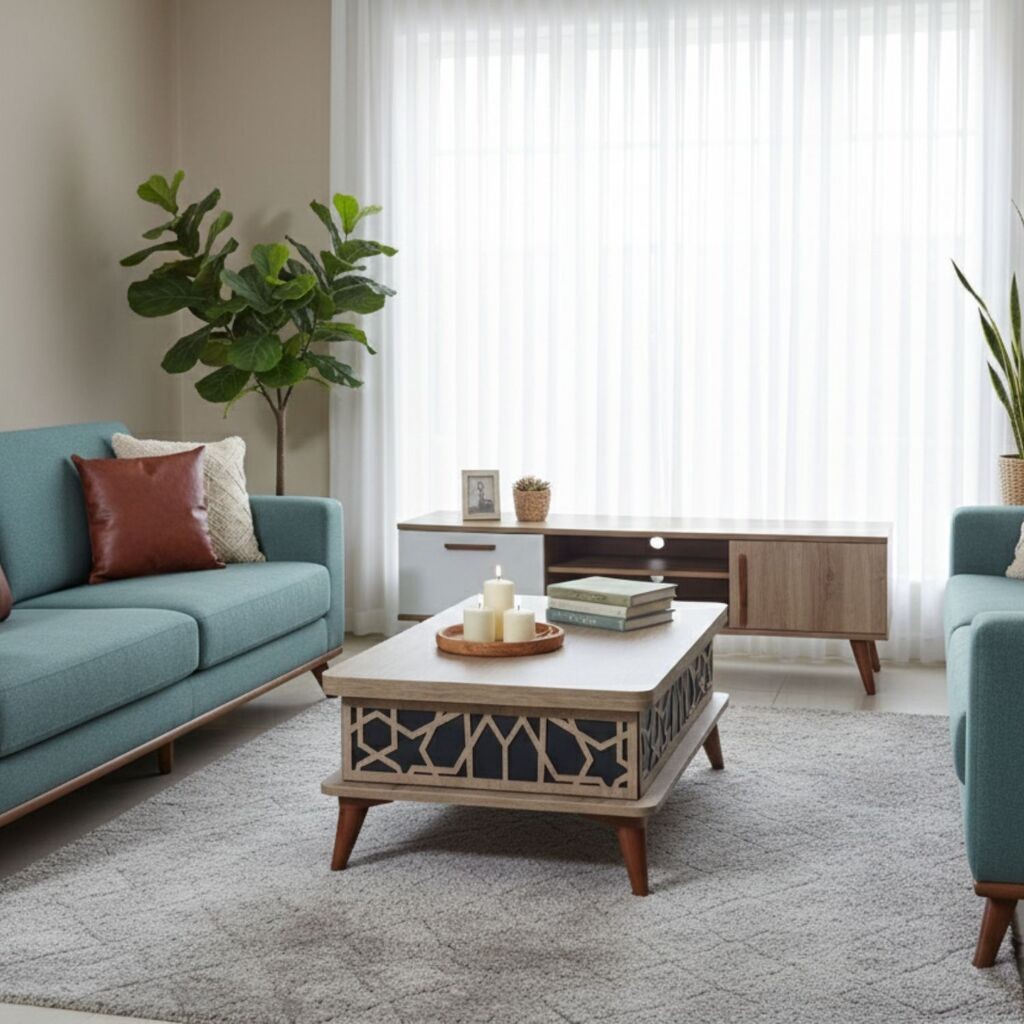 Hanah Home Sto za dnevnu sobu Ada 90x38x60 cm, Antracit