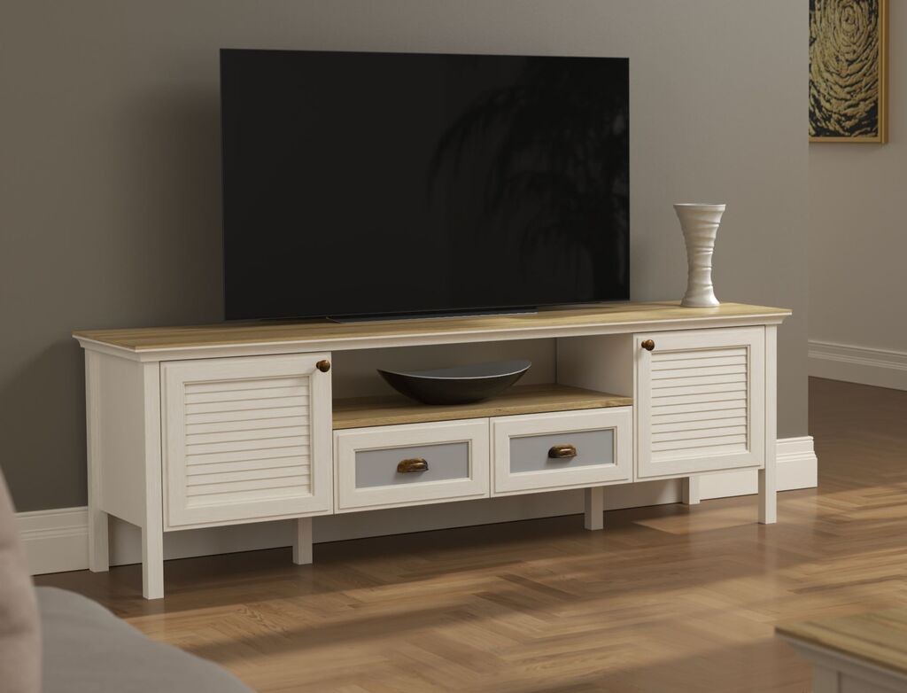 Hanah Home TV Komoda FRN, 180.9x58x44.2cm, Krem