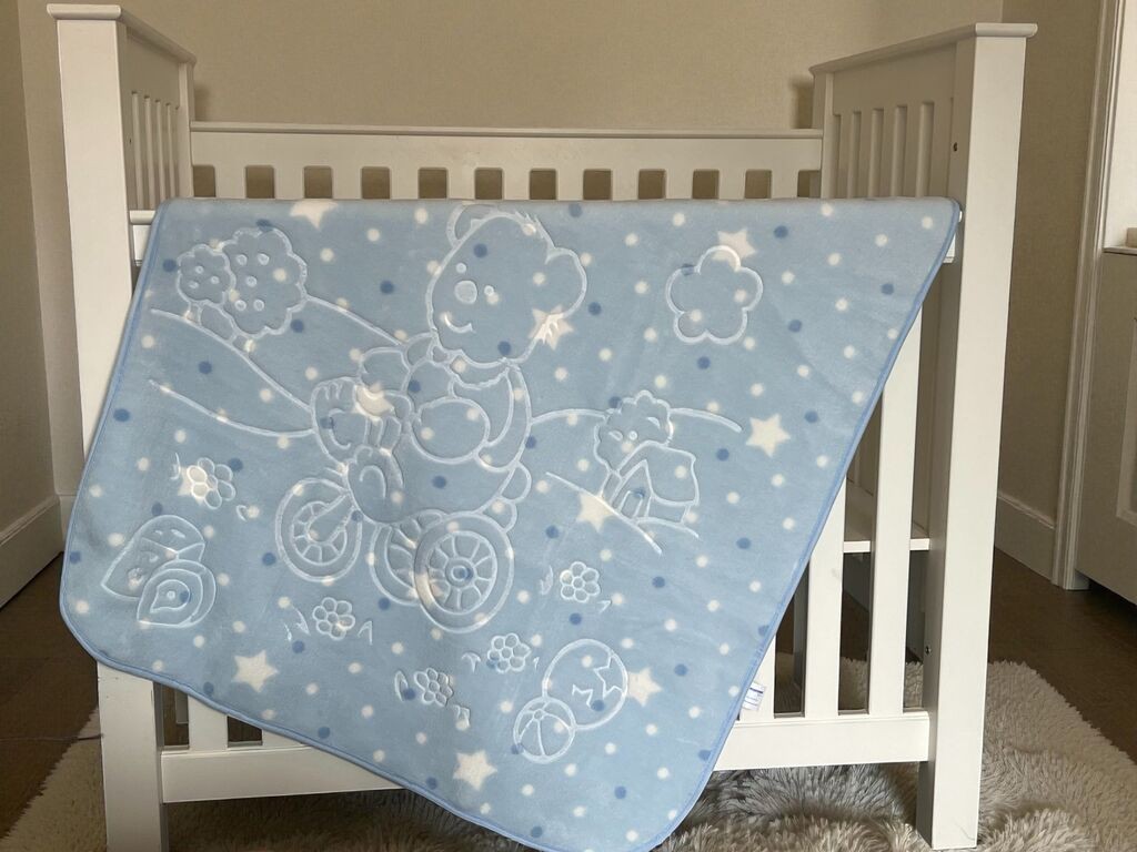 Viktorija Bebi ćebe Emboss - 100x120cm  Pufi