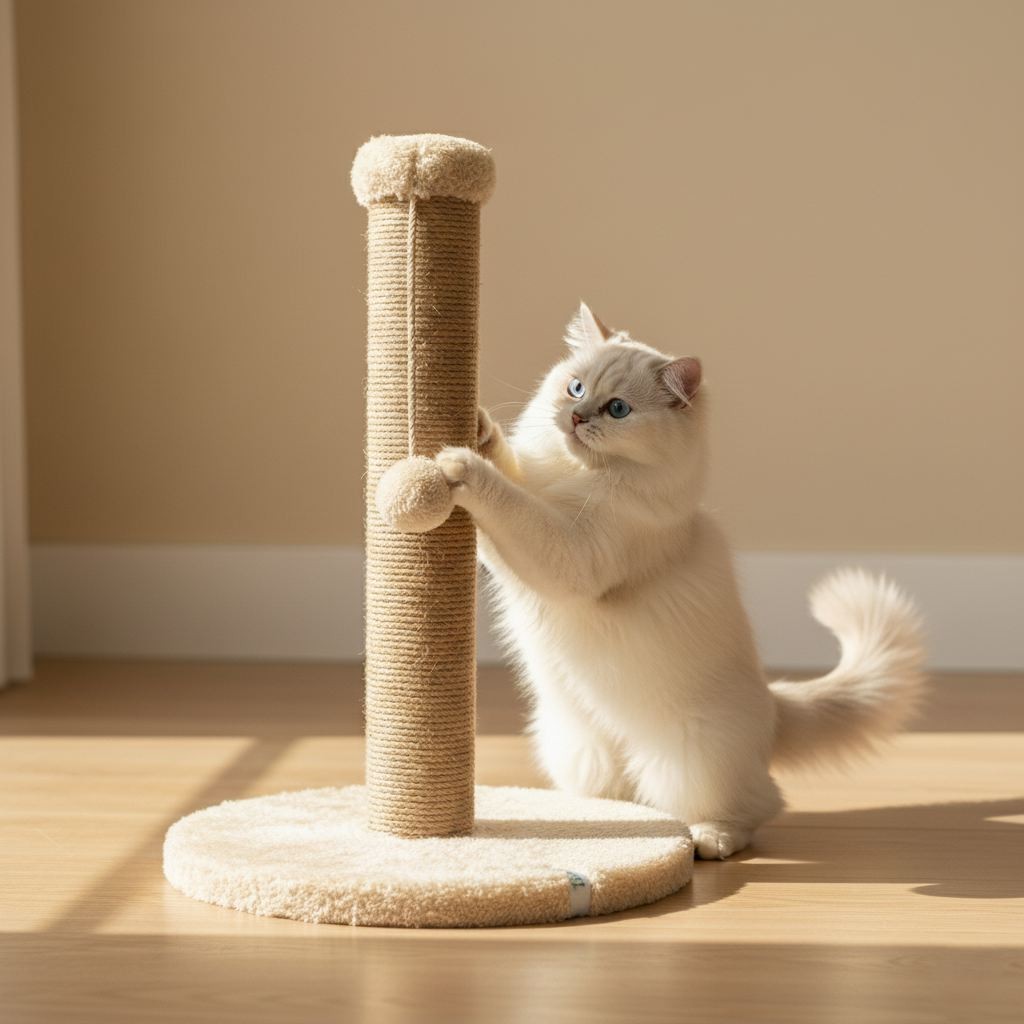 Paws & Whiskers Grebalica za mačke Coris, Bež