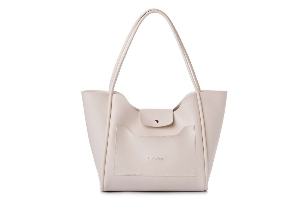 Lucky Bees Ženska torba Esme, Krem