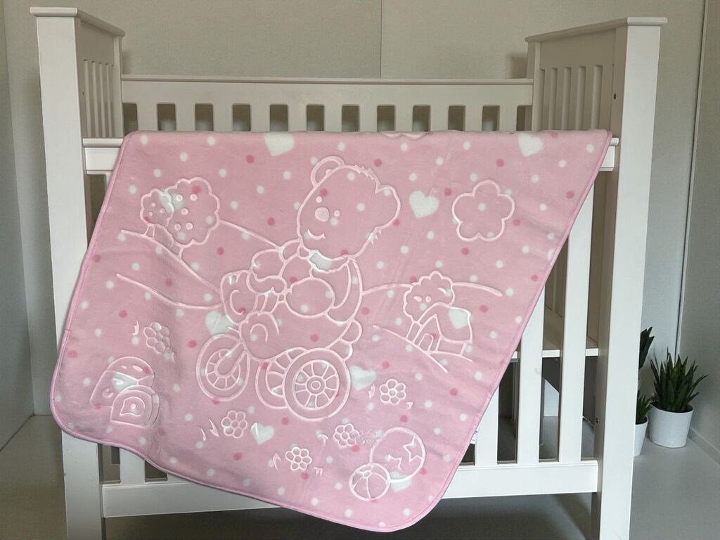 Viktorija Bebi ćebe Emboss - 100x120cm  Pufi