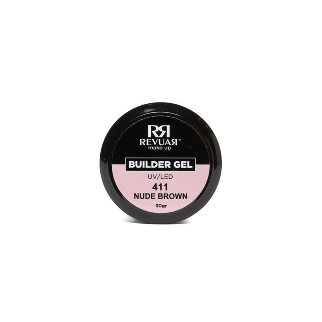 Revuar UV LED Builder gel 411, 30g, Nude brown