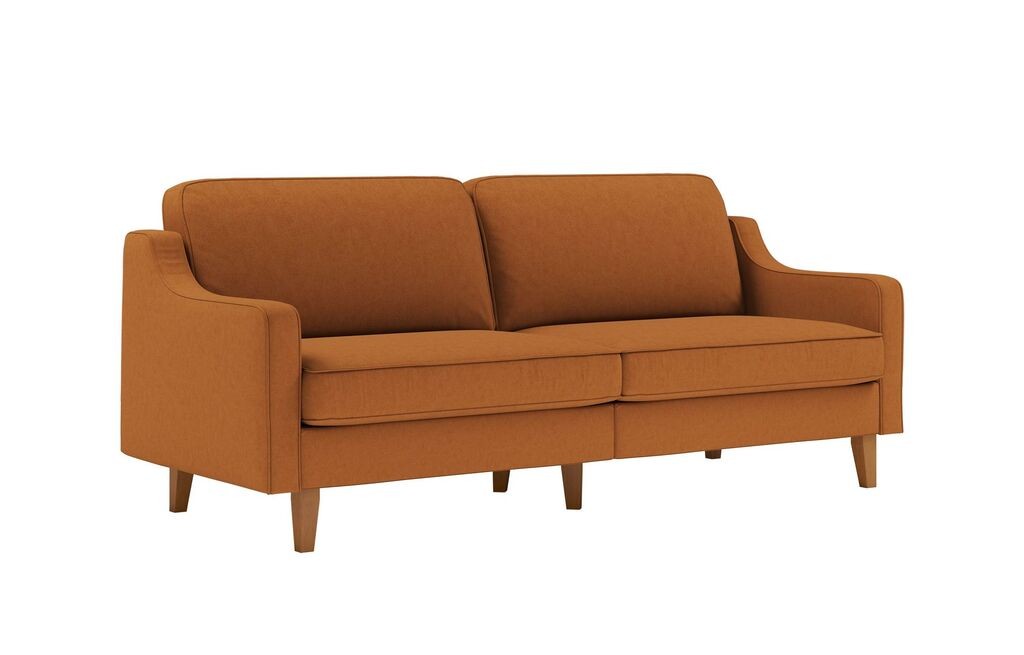 Atelier del Sofa Trosed Robin 3, 205x84x87cm, Braon