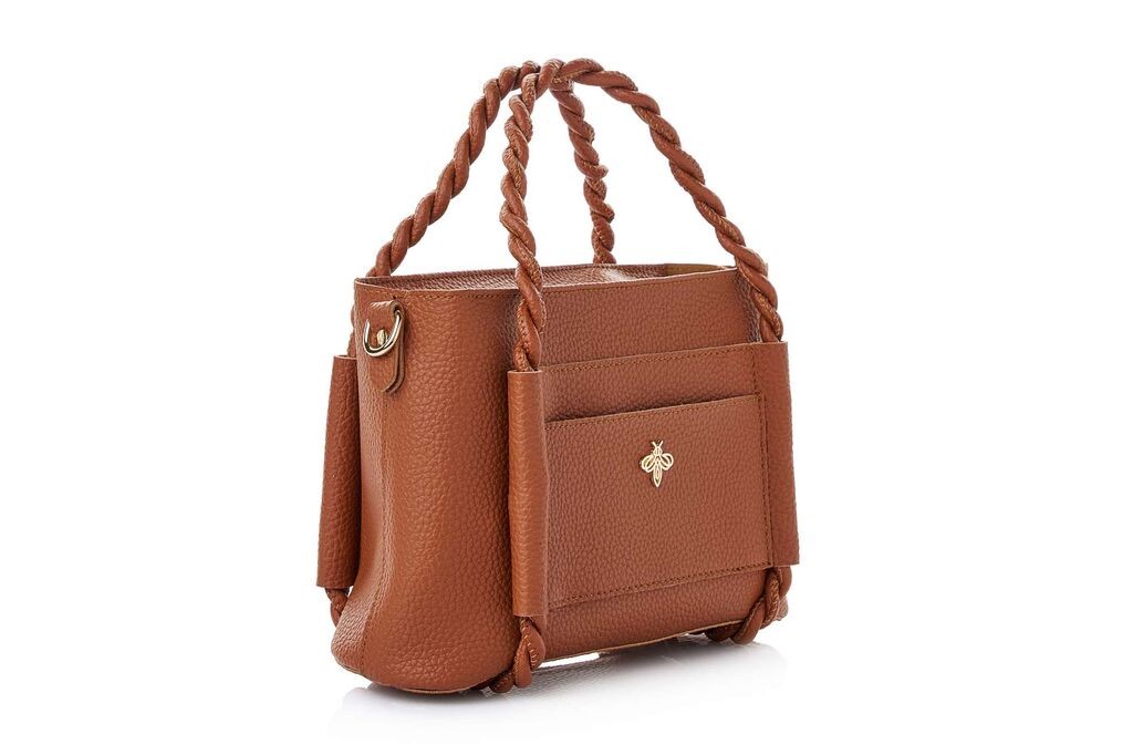 Lucky Bees Ženska torba Nia, Smeđa