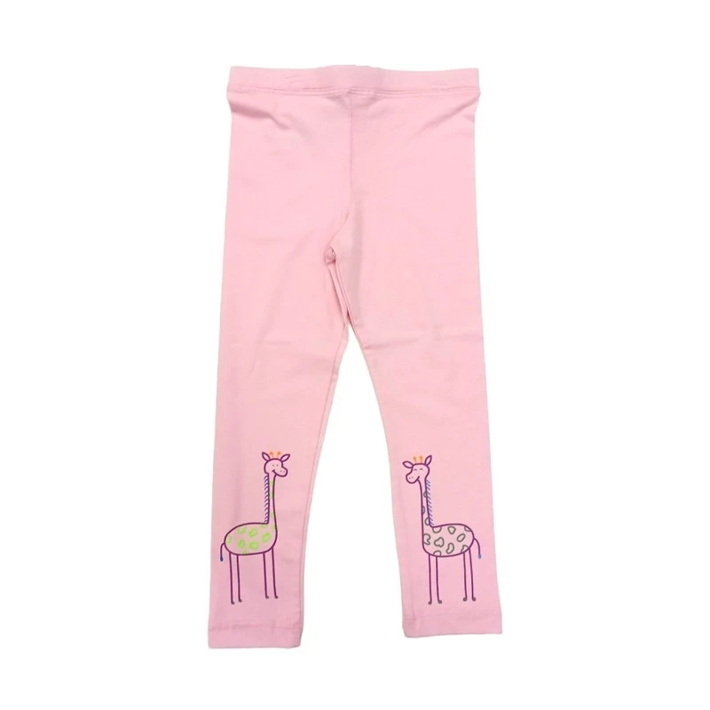 Helanke za devojčice sa motivom žirafa 9224, Roze