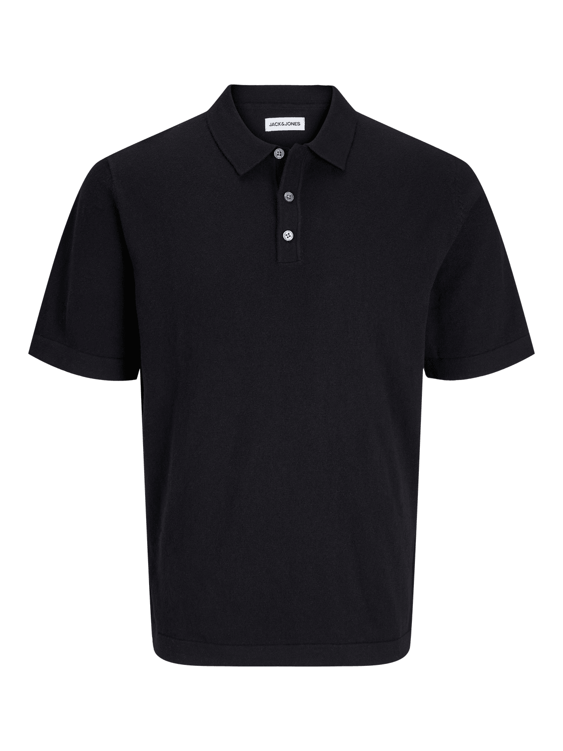JACK & JONES Muška polo majica 12268216, Crna