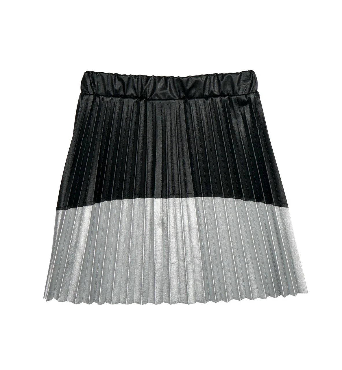 Suknja za devojčice BB18KK3017, Crno- srebrna