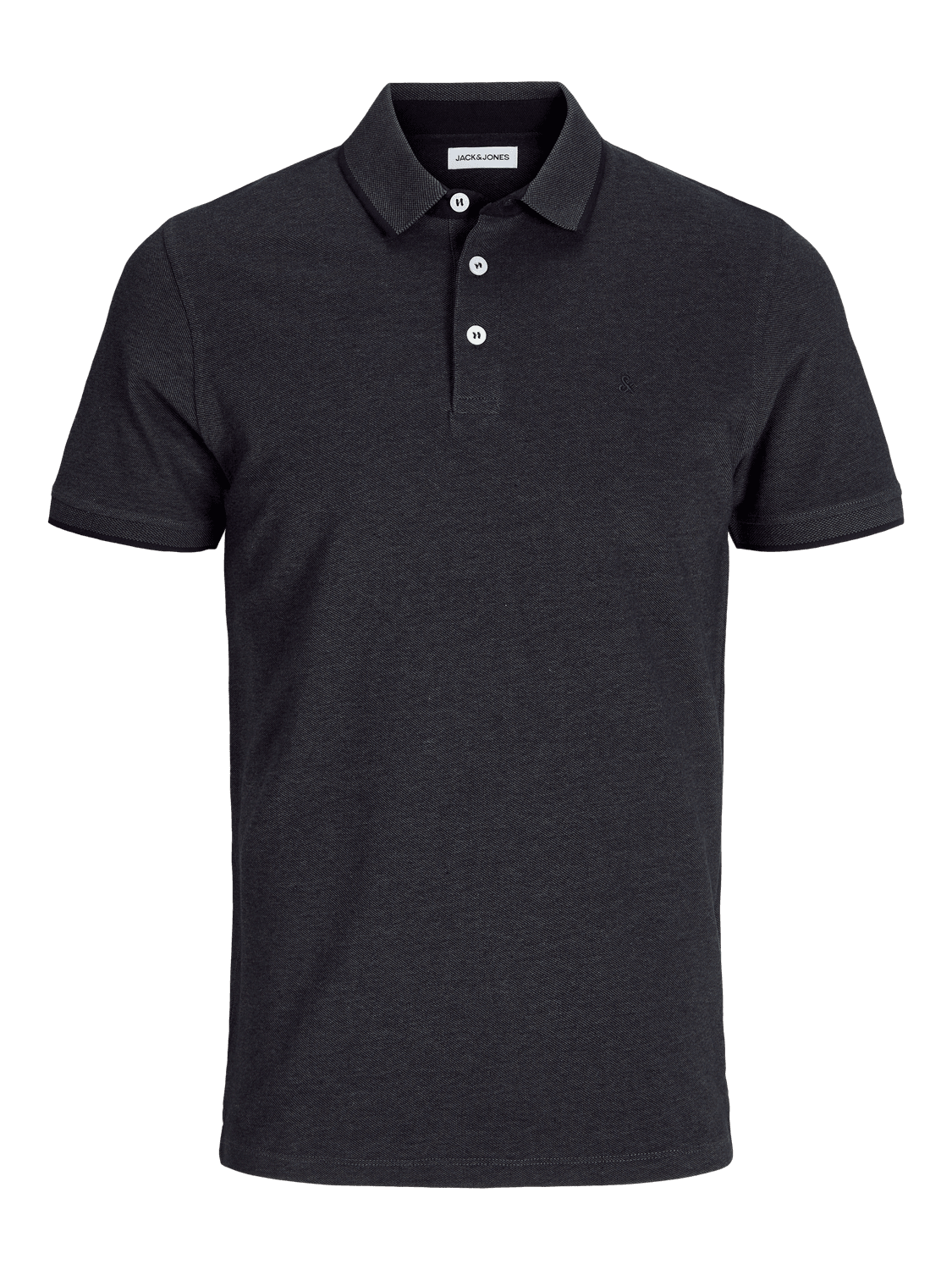 JACK & JONES Muška polo majica 12136668, Tamnosiva