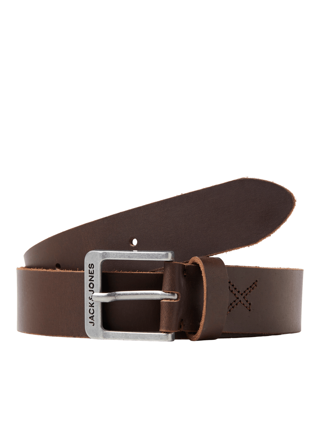 JACK & JONES Muški kaiš 12228996, Braon