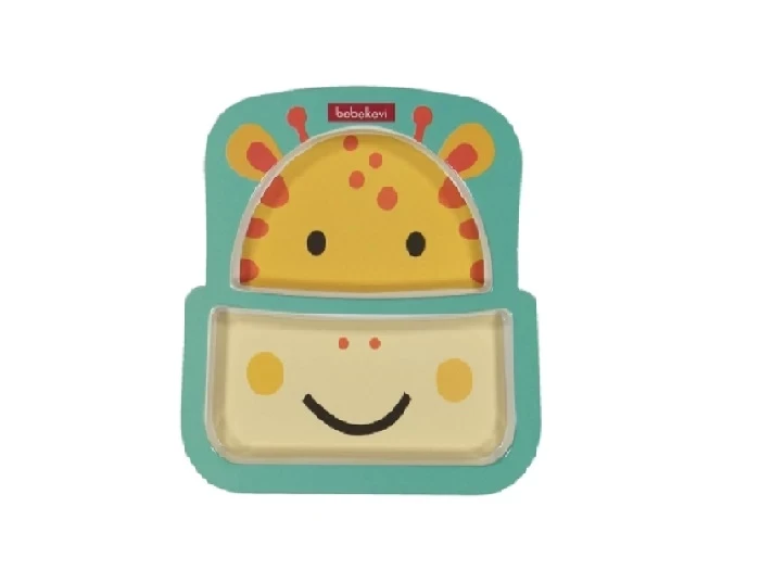 VRABAC Tanjir za bebe Žirafa 229574, Tirkizni