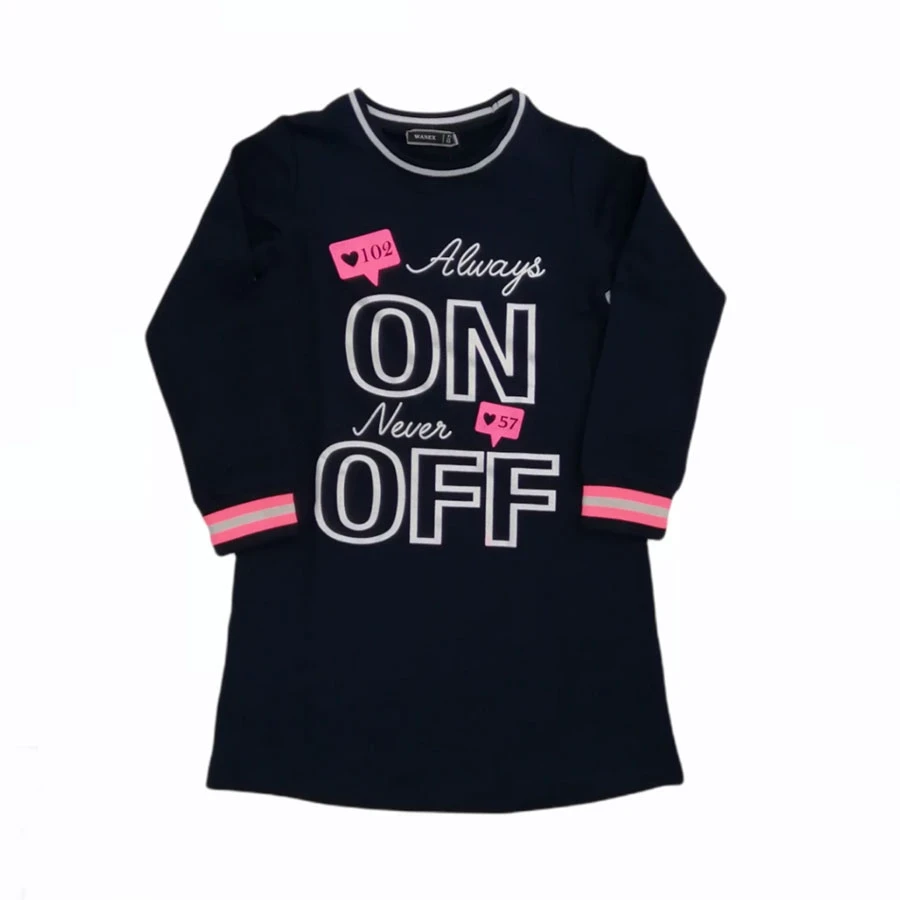 Haljina za devojčice 40960, Crna