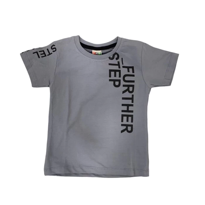 Majica za dečake 244072, Tamnosiva