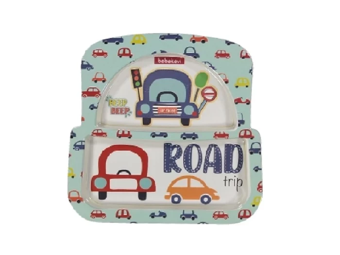 VRABAC Tanjir za bebe Auto 216197, Šareni
