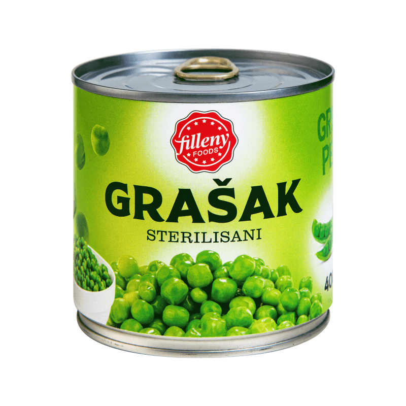 FILLENY FOODS Grasak, 400g