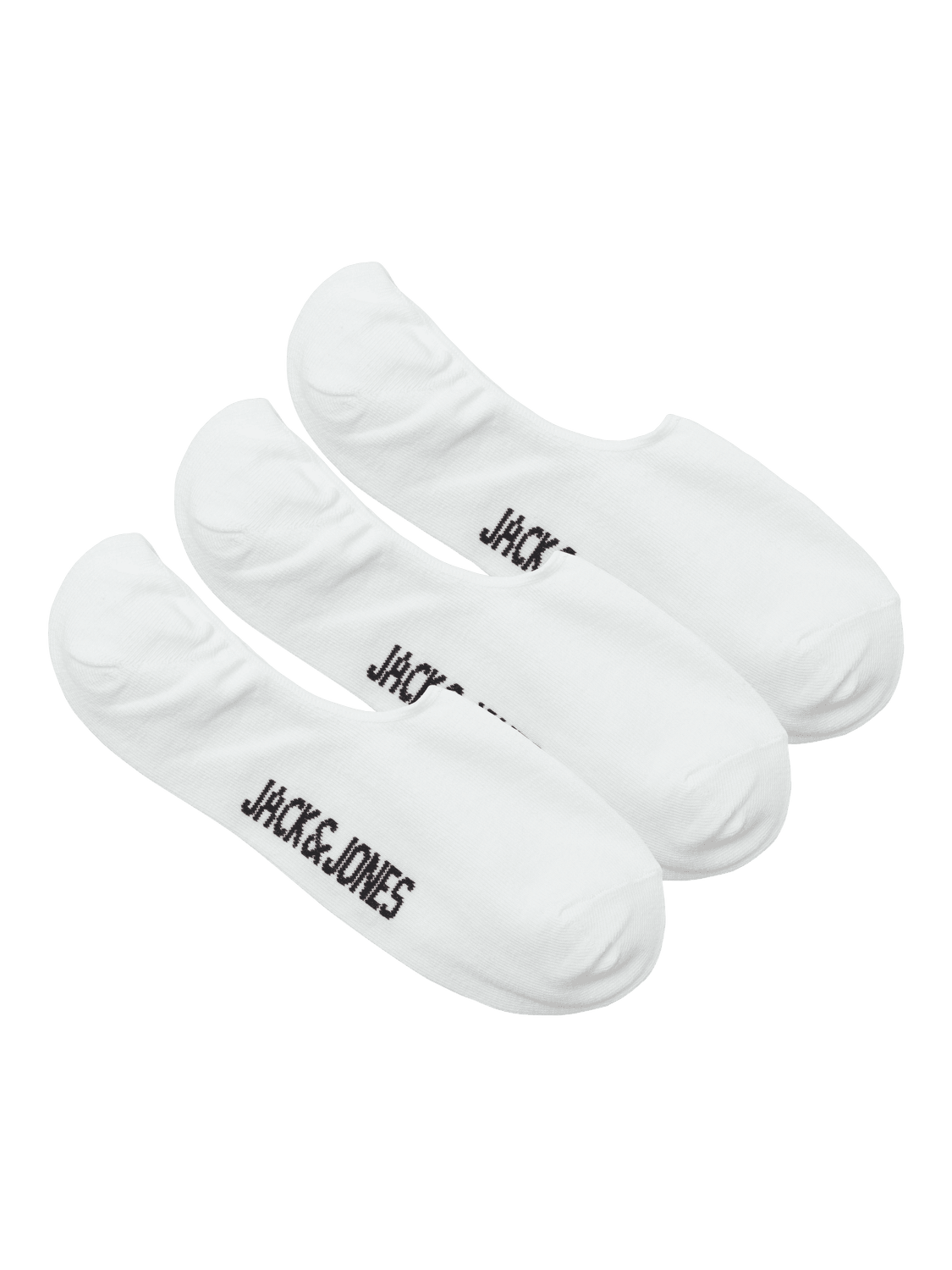 JACK & JONES Muške čarape 12260080, 3 para, Bele