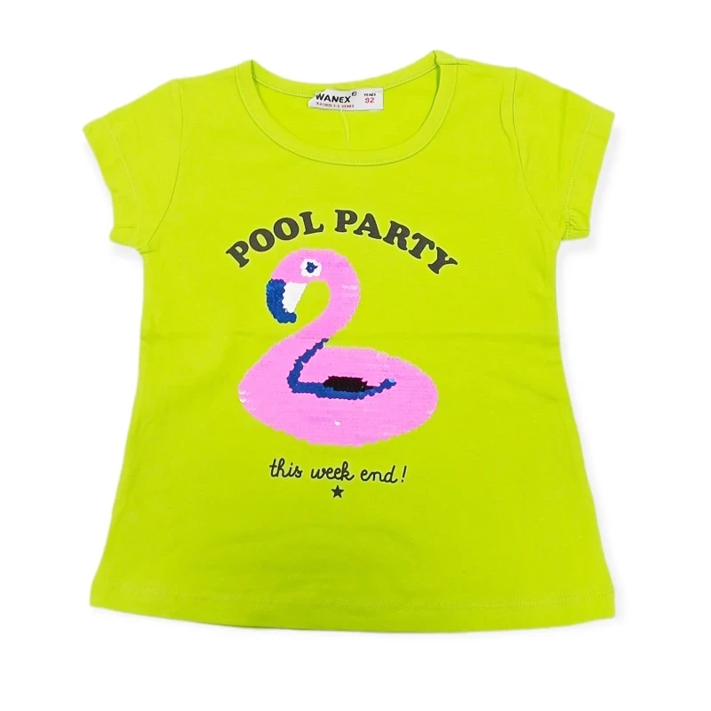 Majica za devojčice 31067, Žuta