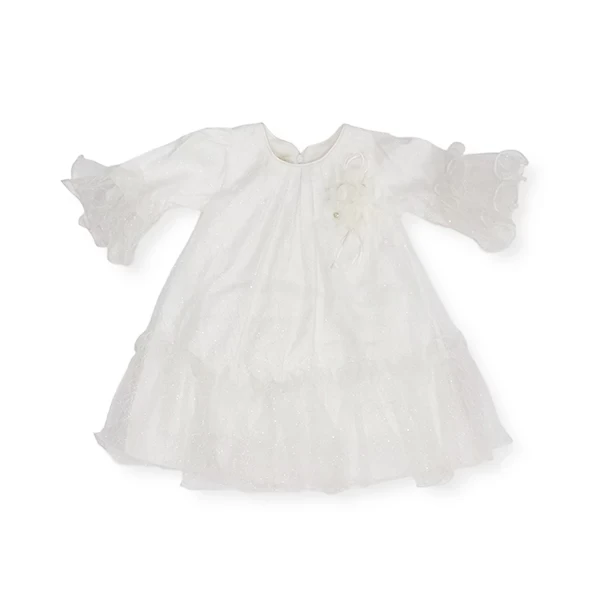 Haljina za devojčice 10385, Bela