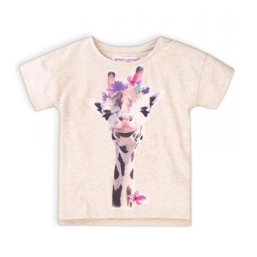 MINOTI Majica za devojčice 6KTEE21, Bež