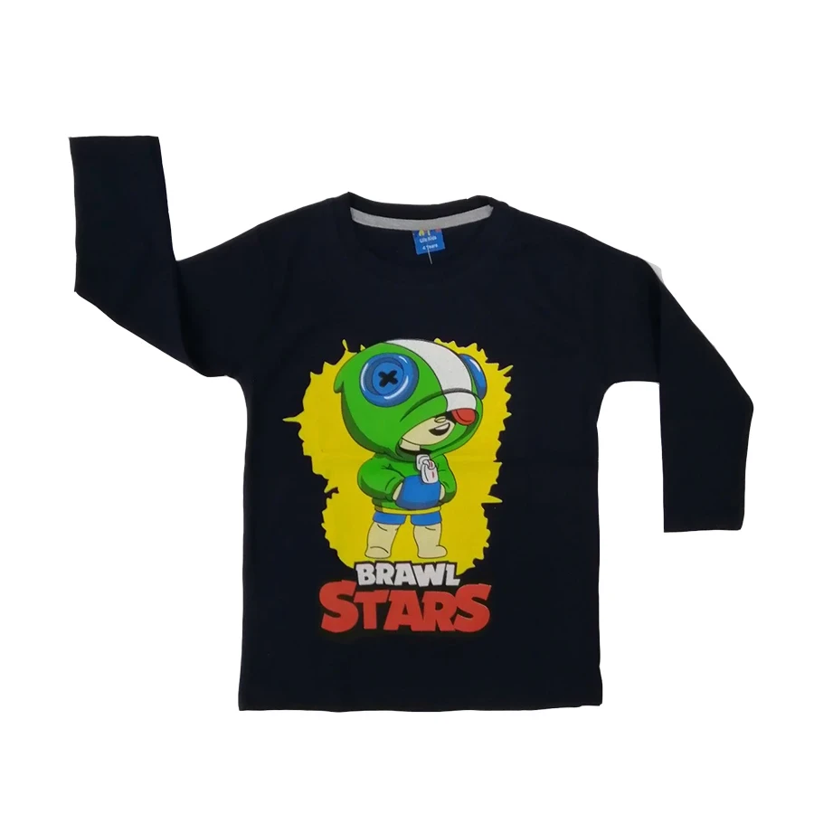 VRABAC Majica za bebe Stars, Crna