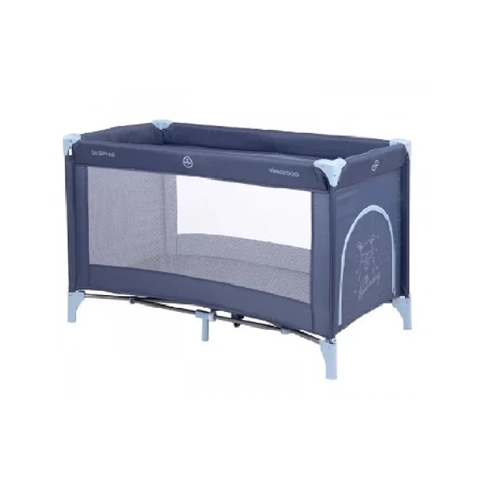 Prenosivi krevetac So Gifted  KKB20043, Jedan nivo, Sivi