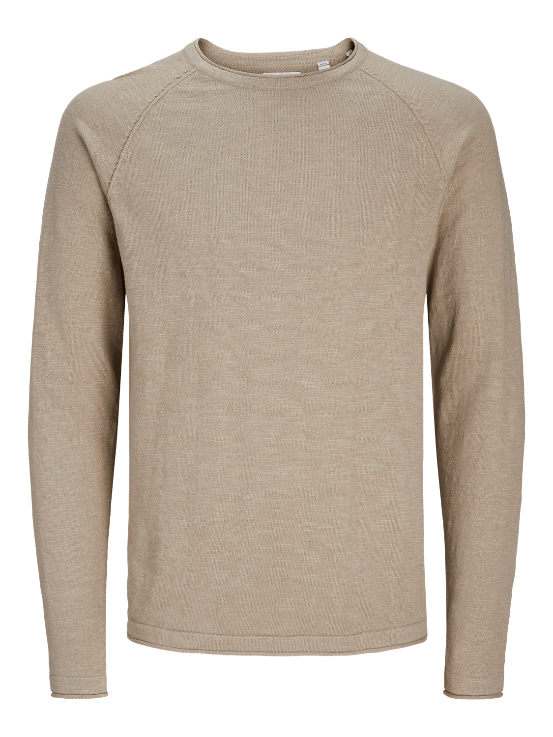 JACK & JONES Muški džemper 12269654, Bež