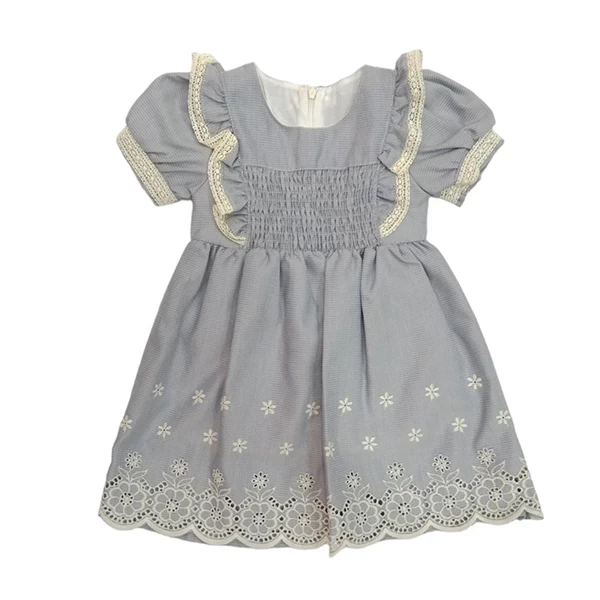 Haljina za devojčice 5605, Siva