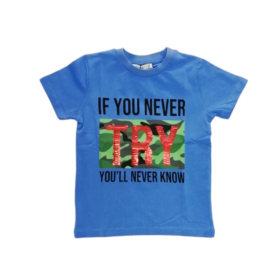 Majica za dečake Try 15293, Plava