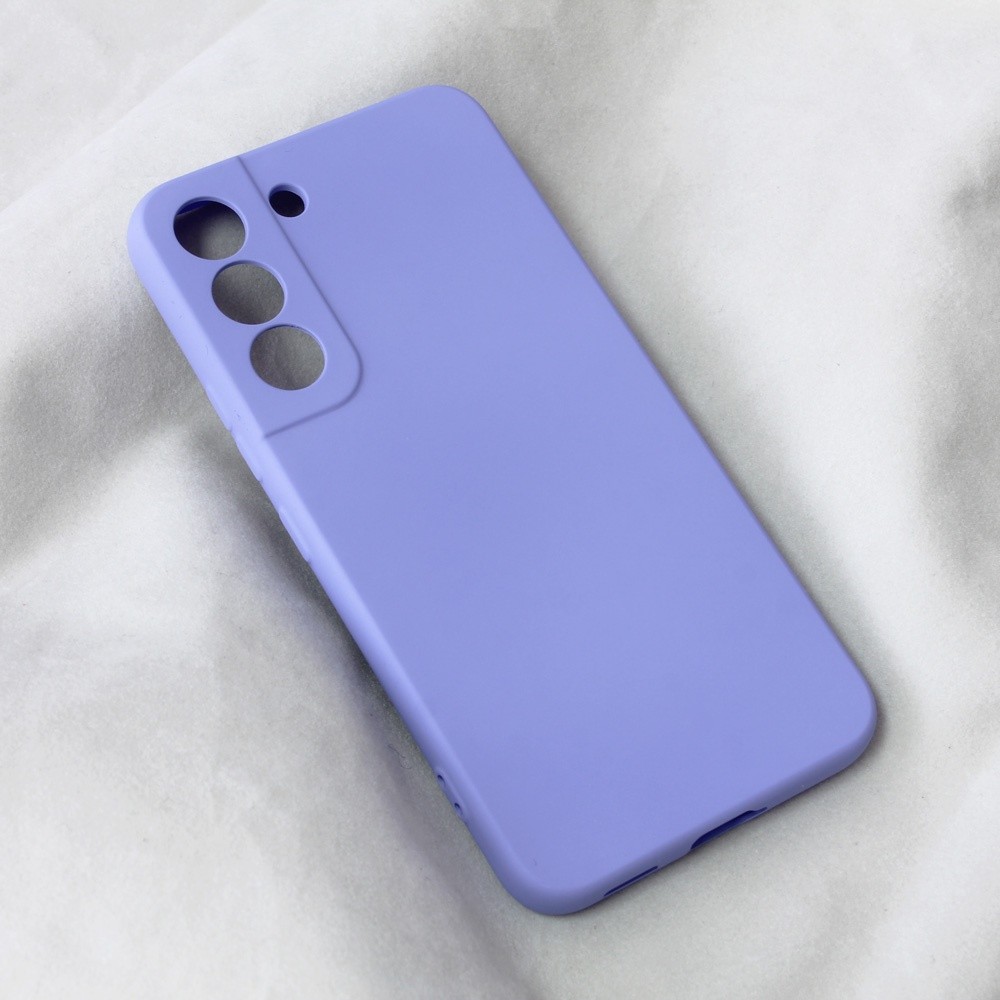 TERACELL Maska za telefon Soft Velvet za Samsung S901B Galaxy S22 5G, Ljubičasta