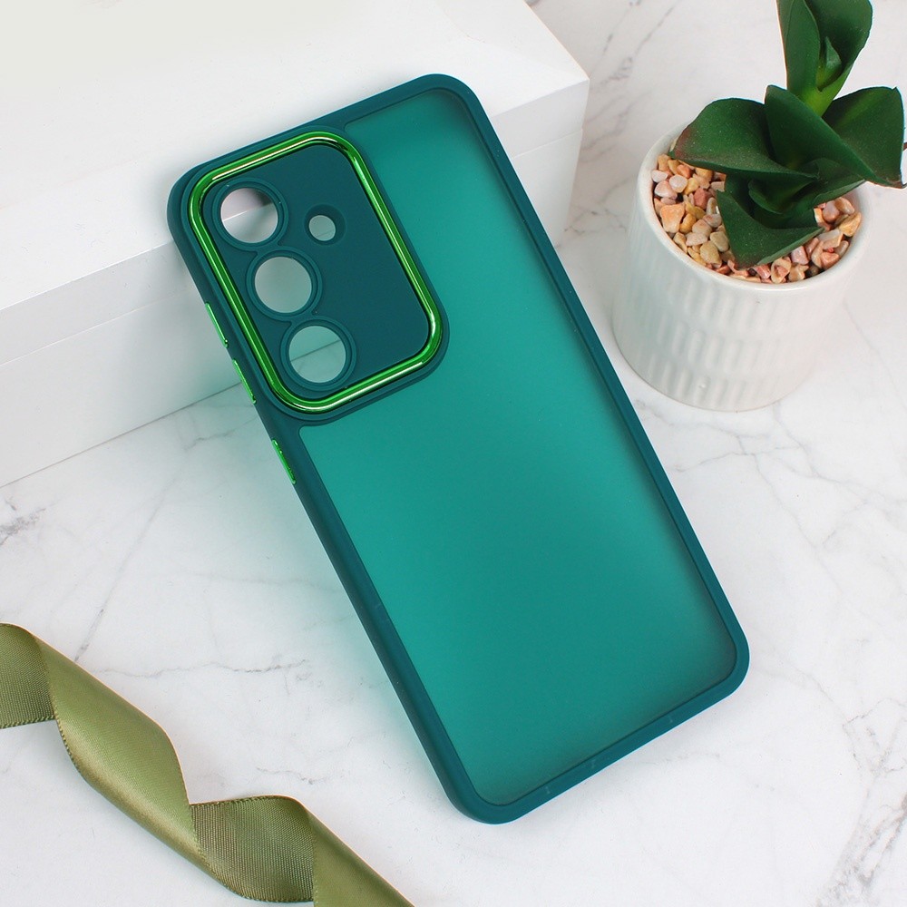 Maska za telefon Shining Camera za Samsung S921B Galaxy S24, Maslina