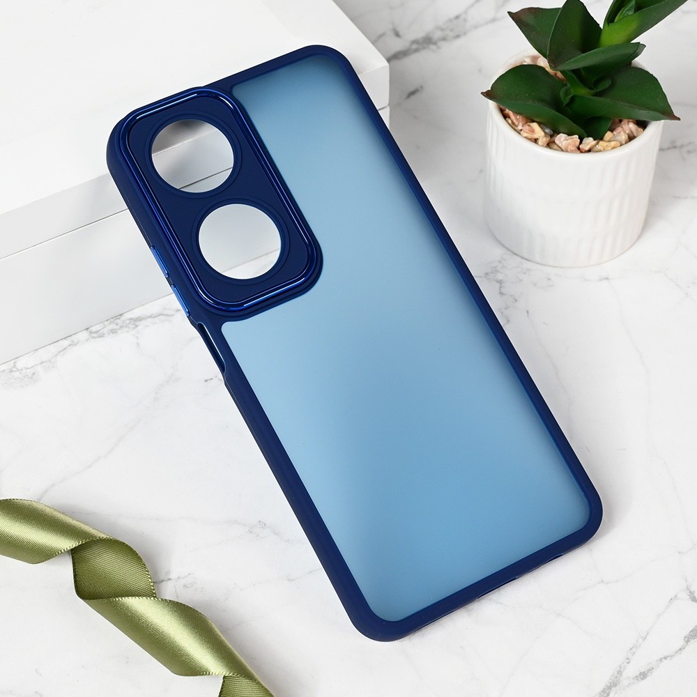 Maska za telefon Shining Camera za Honor X7b, Plava