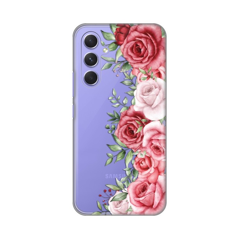 Maska za telefon Silikonska Print Skin za Samsung A546B Galaxy A54 5G Wild Roses