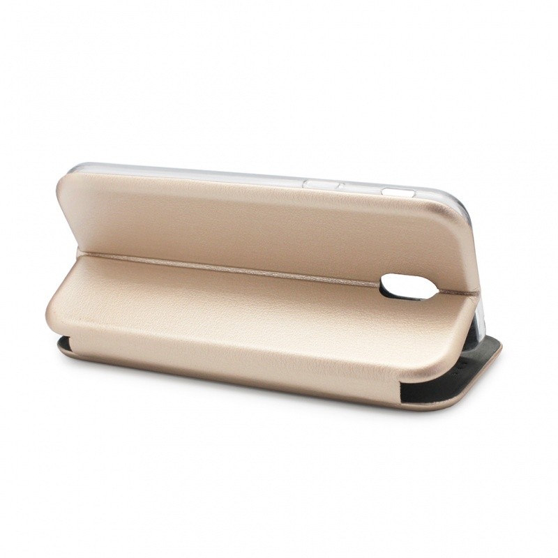 TERACELL Maska za telefon Flip Cover za Samsung J730F Galaxy J7 2017, EU, Zlatne boje