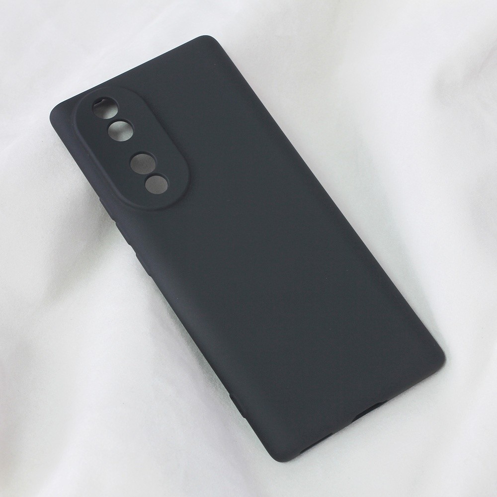 TERACELL Maska za telefon Soft Velvet za Huawei Honor 70, Crna