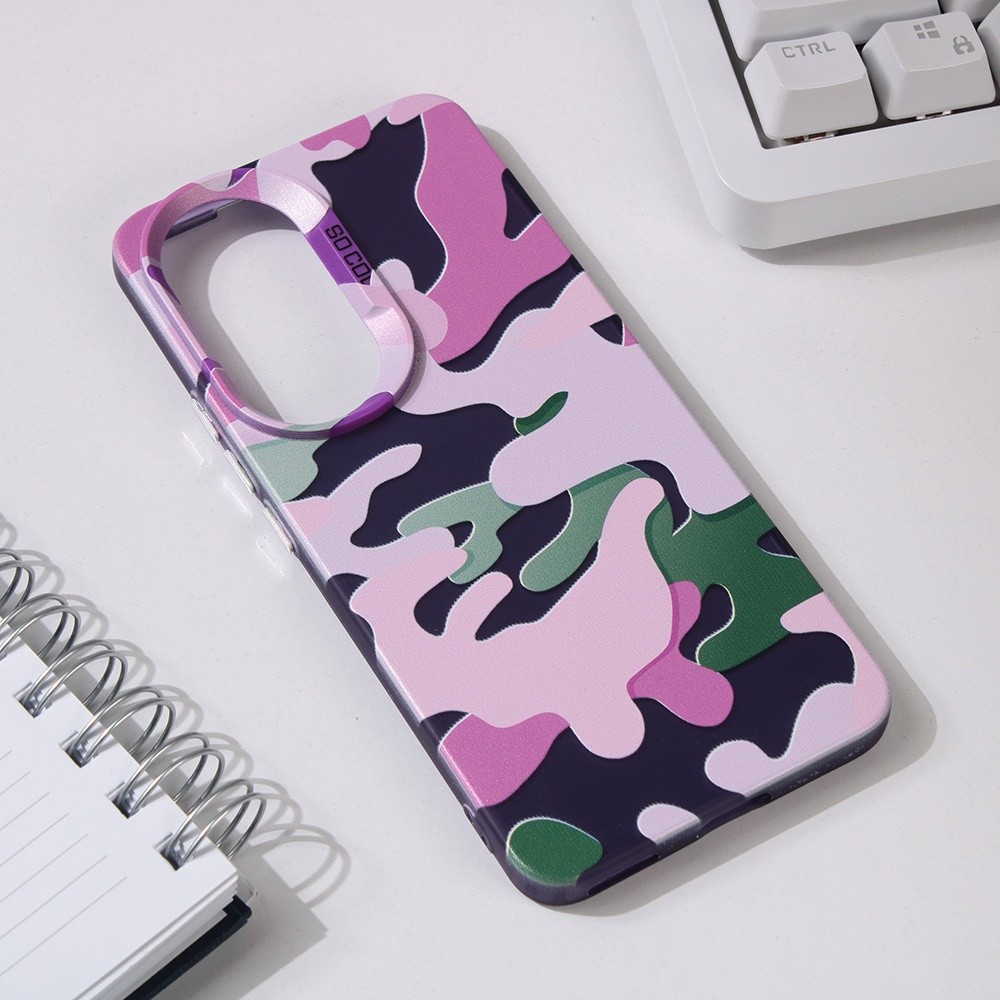 TERACELL Maska za telefon Color Wave za Honor 90, Roze