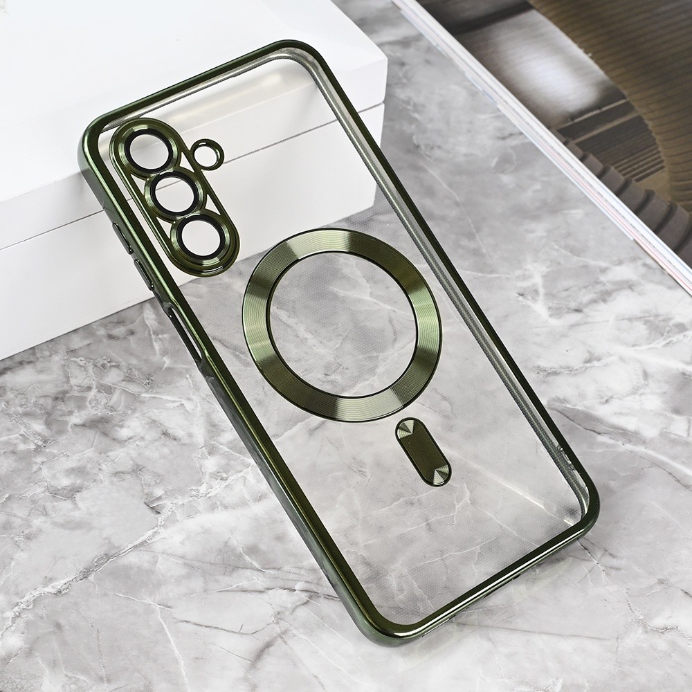 Maska za telefon Magsafe Lux za Samsung A266B Galaxy A26 5G, Zelena