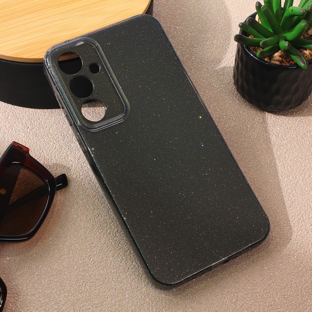 Maska za telefon Sparkle Dust za Samsung A356B Galaxy A35 5G, Srebrne boje