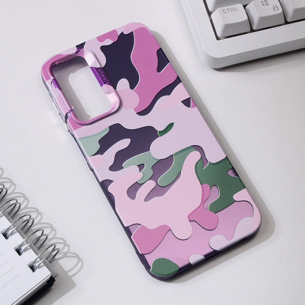 TERACELL Maska za telefon Color Wave za Samsung A256B Galaxy A25 5G, Roze