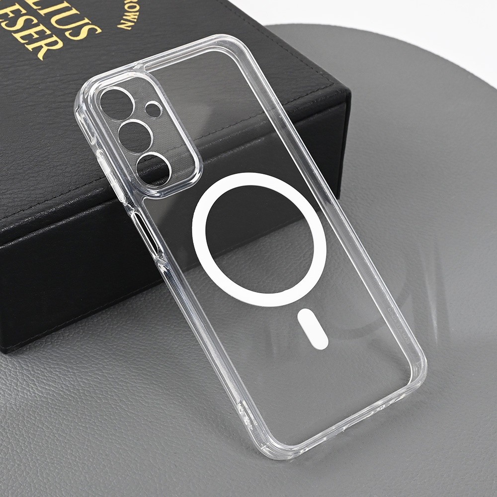 Maska za telefon Magsafe za Samsung A156B Galaxy A15 5G, Providna