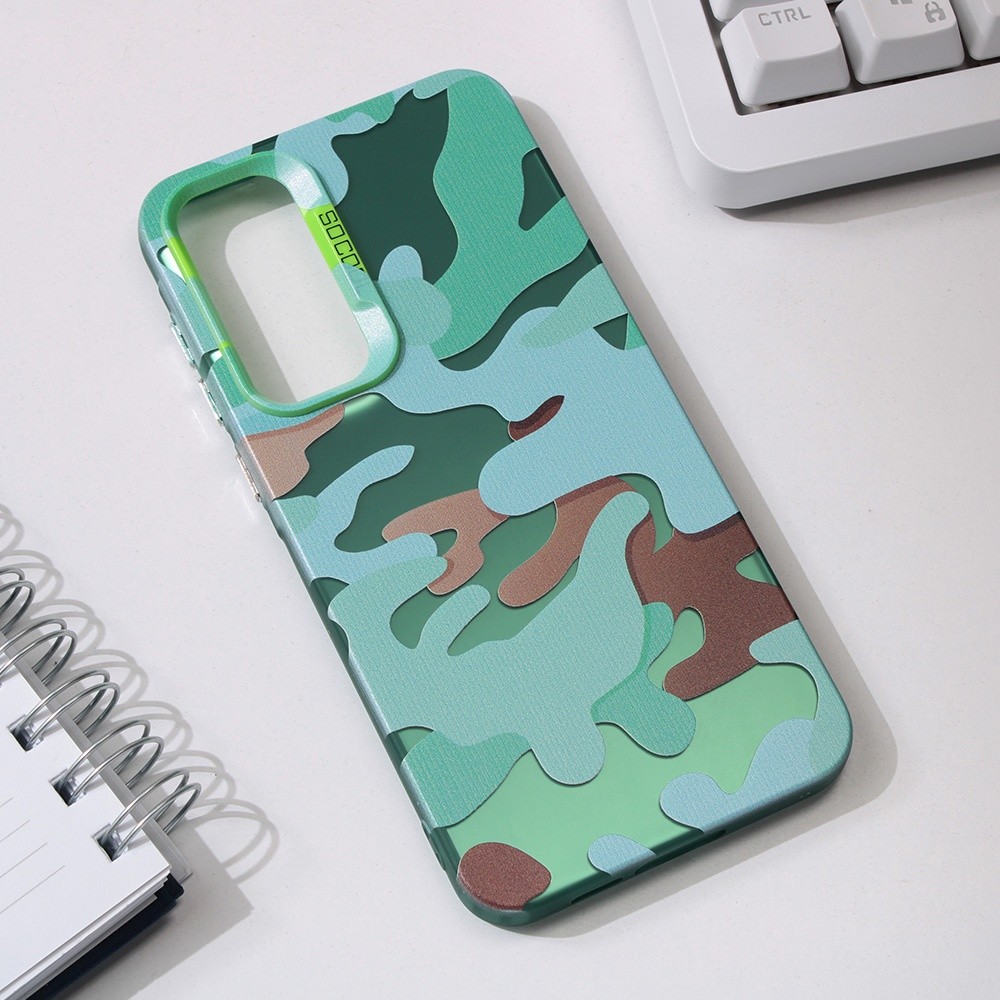 TERACELL Maska za telefon Color Wave za Samsung A556B Galaxy A55 5G, Menta