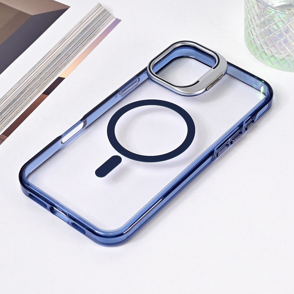 Maska za telefon Magsafe Transparent za iPhone 16 Plus 6.7, Plava