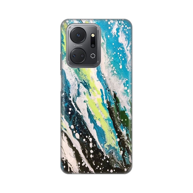 Maska za telefon Silikonska Print Skin za Honor X7a Abstract